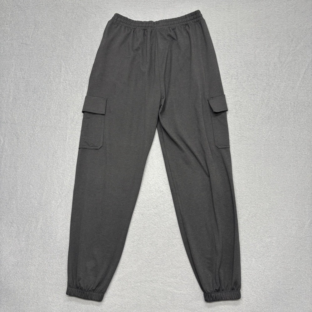 Vuori Boyfriend Cargo Jogger Womens Small Black Heather Dreamknit Sweatpants - Picture 9 of 12